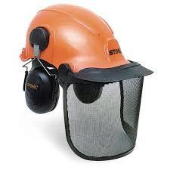 Picture of HELMET - FORESTRY - BLACK MUFFS