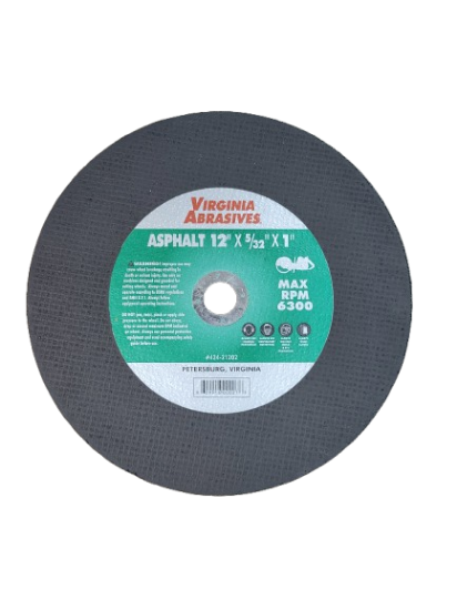 Picture of ASPHALT 12" X 5/32" X 1" WHEEL