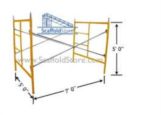 Picture of SCAFFOLDING SECTIONS - WACO