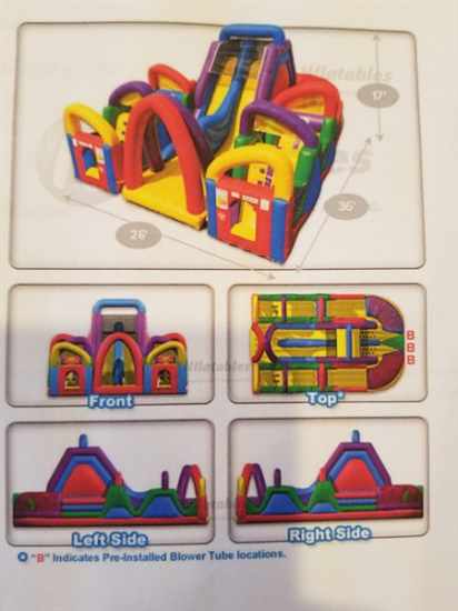 Picture of MOONWALK - 3PC OBSTACLE COURSE
