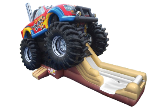 Picture of MOONWALK-MONSTER TRUCK W/SLIDE